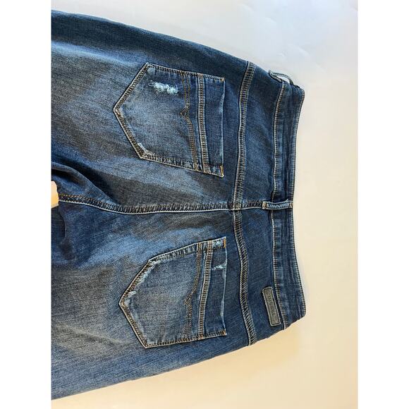 Diesel Fayza-Ne Skinny Stretch Sweat Distressed Denim Jeans Womens Size 25 Blue - Picture 11 of 16